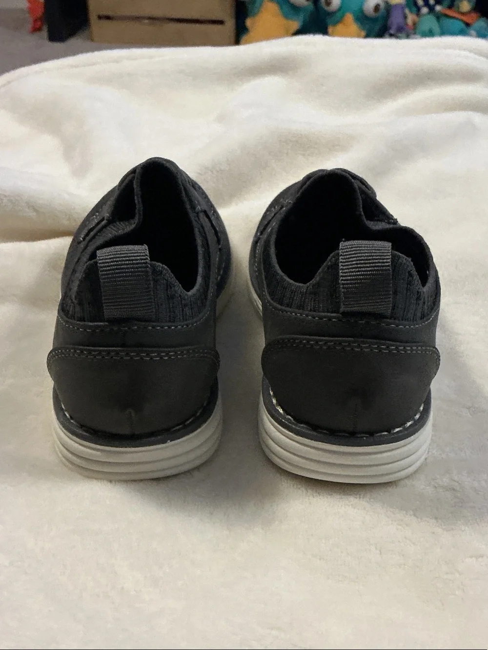 Cat & Jack Black Knit Dress Shoes for Kids